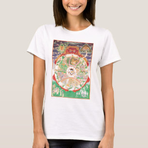 Het boeddhistische wiel van het leven t-shirt
