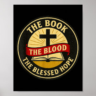 Het Boek, Bloed En Gezegende Hoop, Kjv Poster