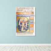 Het boek ecclesiastes canvas afdruk (Insitu (Houten vloer))