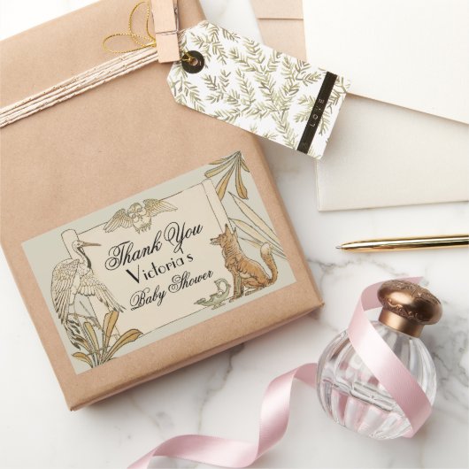 Het boek van Aesop Rechthoekige Sticker (Geschenken)