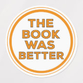 Het boek was beter labels (Design 1)