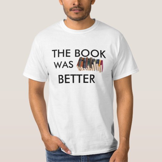 Het boek was beter t-shirt (Voorkant)