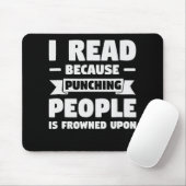 het boekenliefhebber las ik omdat het een grappig muismat (Met muis)