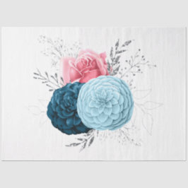 Het boeket serie ontwerp 161 tissuepapier