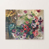 Het boeket van anemonen | Luce Boyals Legpuzzel (Horizontaal)