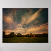 Het Boerderij lopen Poster (Voorkant)