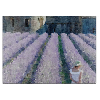 Het Boerderij van Lavender Snijplank