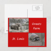 Het Boerderij van toelagen Briefkaart (Voorkant / Achterkant)