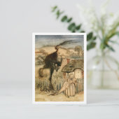 Het Bogey Beast Briefkaart (Staand voorkant)