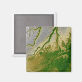 Het Boliviaanse Amazonegebied Magneet (Voorkant / Achterkant)