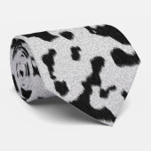 Het bont-collectie - Dalmatische bont Stropdas (Opgerold)