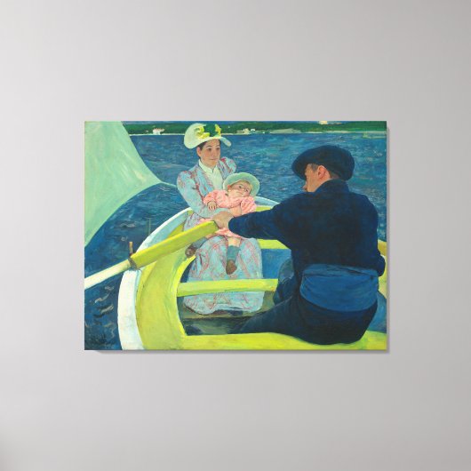 Het bootfeest canvas afdruk (Voorkant)