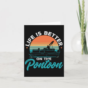 Het bootleven op de ponton is beter op het ponton kaart