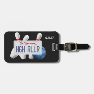 Het Bord High Roller Cali Bagagelabel