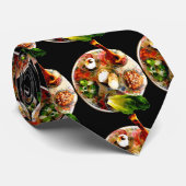 Het Bord Seder Stropdas (Opgerold)