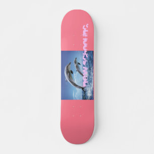 het bord van de dolfijnenrider skateboard