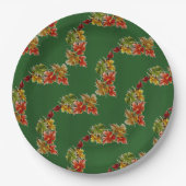 Het Bord van het Groenboek van het herfstpatroon v (Voorkant)