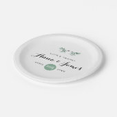 Het Bord van het Olive Spring Wedding Paper (Gekanteld)