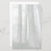 Het bos aanhalen briefpapier (Voorkant / Achterkant)