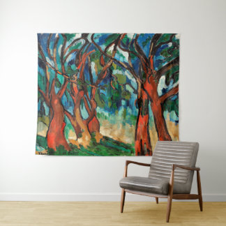 Het bos | Maurice de Vlaminck | Wandkleed