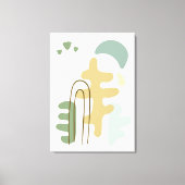 Het bos moderne Abstract Canvas Afdruk (Voorkant)