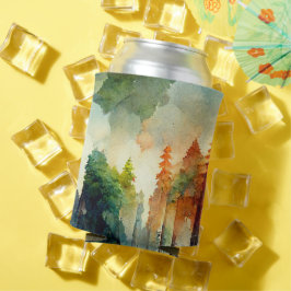 Het bos (natuur) blikjeskoeler