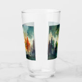 Het bos (natuur) glas (Rechts)