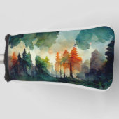 Het bos (natuur) golfheadcover (Voorkant)