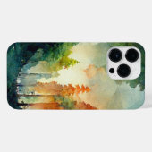 Het bos (natuur) iPhone hoesje (Achterkant horizontaal)