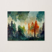 Het bos (natuur) legpuzzel (Horizontaal)