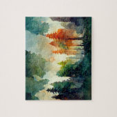 Het bos (natuur) legpuzzel (Verticaal)