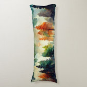 Het bos (natuur) lichaamskussen (Voorkant Verticaal)