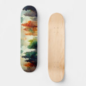 Het bos (natuur) skateboard (Voorkant)