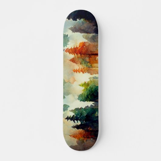 Het bos (natuur) skateboard (Voorkant)