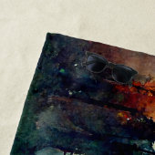 Het bos (natuur) strandlaken (In situ)