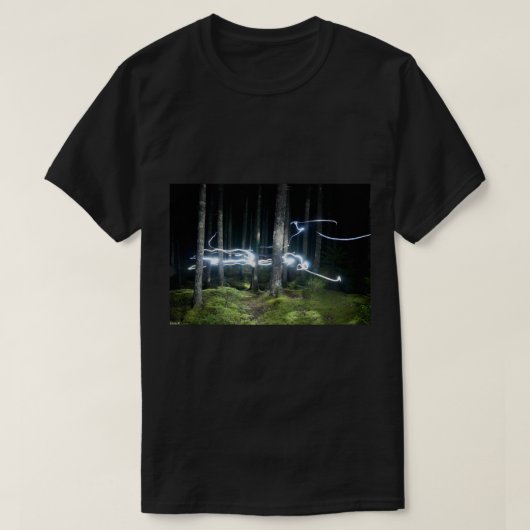 Het bos ontwaakt t-shirt (Design voorkant)