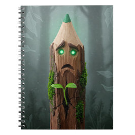 Het bos spook notitieboek