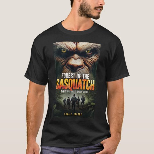 Het bos van het Sasquatch T-shirt (Voorkant)