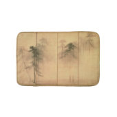 Het bos van pijnbomen badmat (Voorkant)