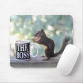"Het Boss-eekhoorn" Muismat (Met muis)