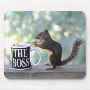 "Het Boss-eekhoorn" Muismat