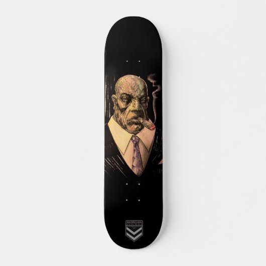 Het Boss Schaats dek van Morgan Skateboard (Voorkant)