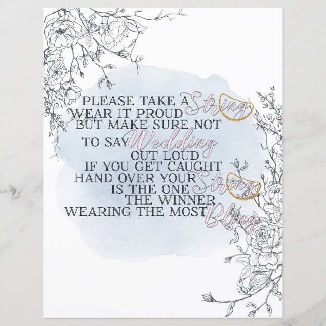 Het botanische Vrijgezellenfeest van het Ketting (Voorkant)