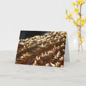 Het boter Wenskaart van Lampen Kaart (Gele Bloem)