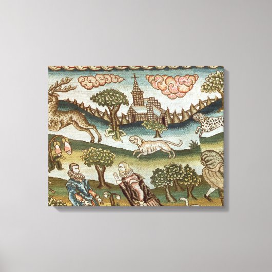 Het Bradford Table Carpet Canvas Afdruk (Voorkant)