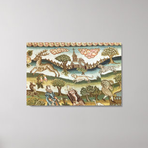 Het Bradford Table Carpet Canvas Afdruk