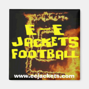 Het branden E-E Magnet Magneet