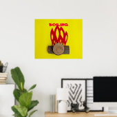 HET BRANDSTOFPOSTER POSTER (Thuiskantoor)