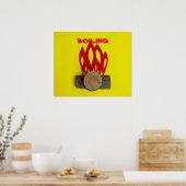 HET BRANDSTOFPOSTER POSTER (Keuken)