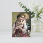 Het breien met Zoete Afleiding Briefkaart (Staand voorkant)